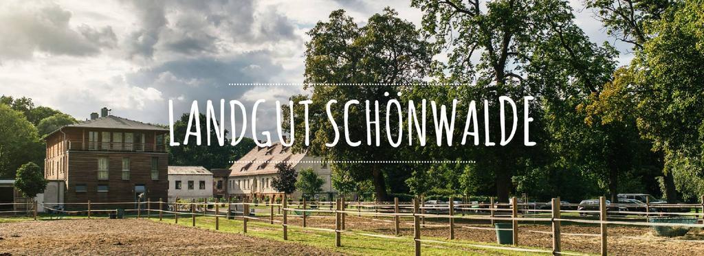 Gaestehaus Am Landgut Schonwalde-Glien Exterior photo