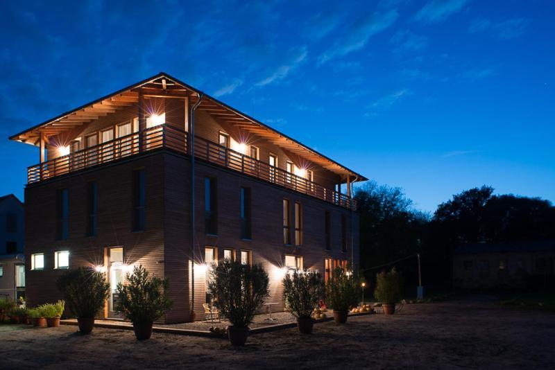 Gaestehaus Am Landgut Schonwalde-Glien Exterior photo