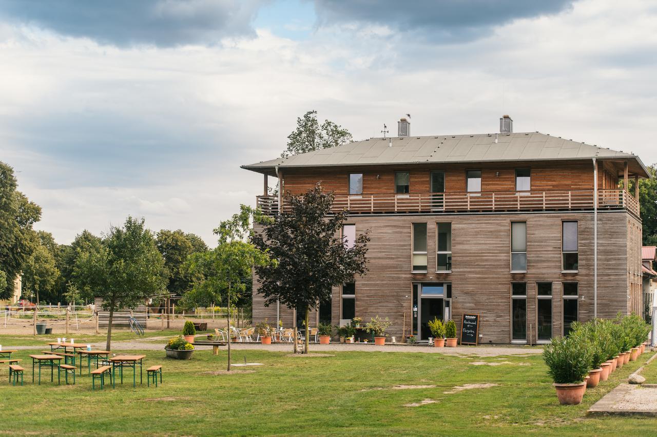 Gaestehaus Am Landgut Schonwalde-Glien Exterior photo
